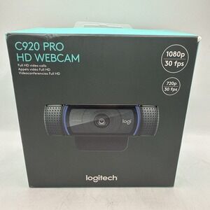 NEW Logitech C920s Pro 1080p HD Webcam 1080p